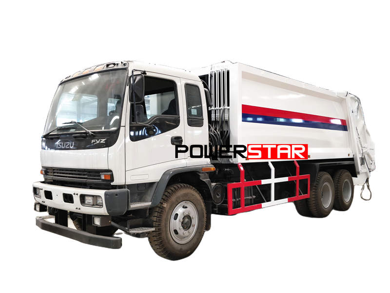 Isuzu FVZ garbage compactor truck