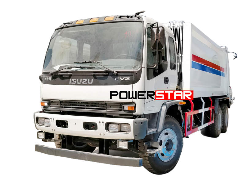 Isuzu FVZ garbage compactor truck