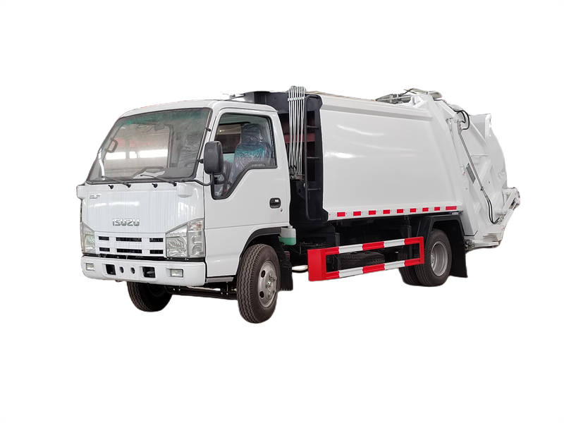 Isuzu 100P refuse compactor truck