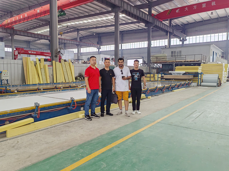 Customer visit ISUZU freezer trucks production line