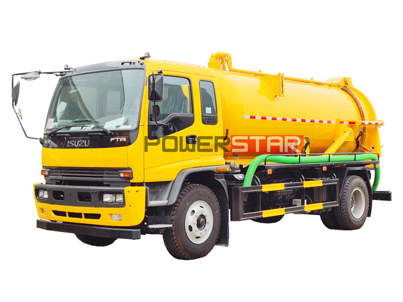 Isuzu FTR sewage suction truck