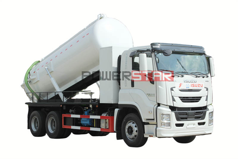 Isuzu giga septic suction truck