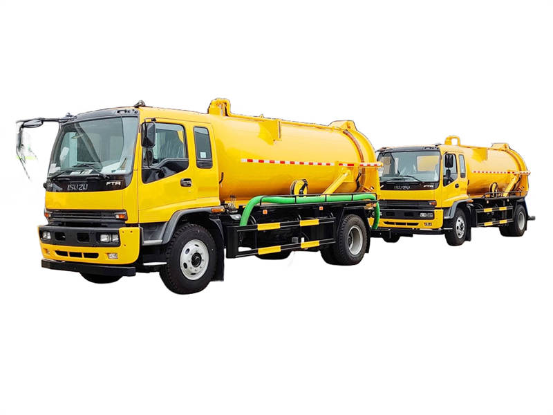 Isuzu FTR sewage suction truck