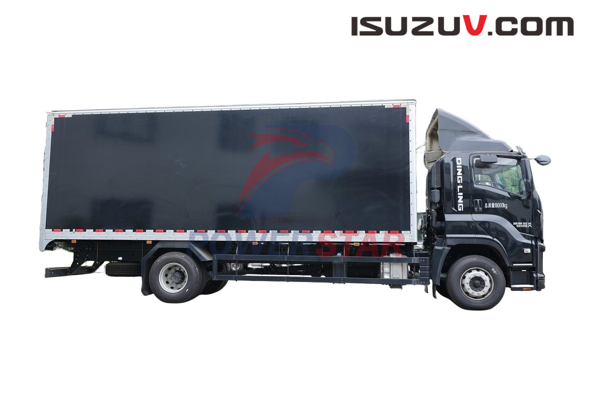 Isuzu giga cargo van truck specification price pictures