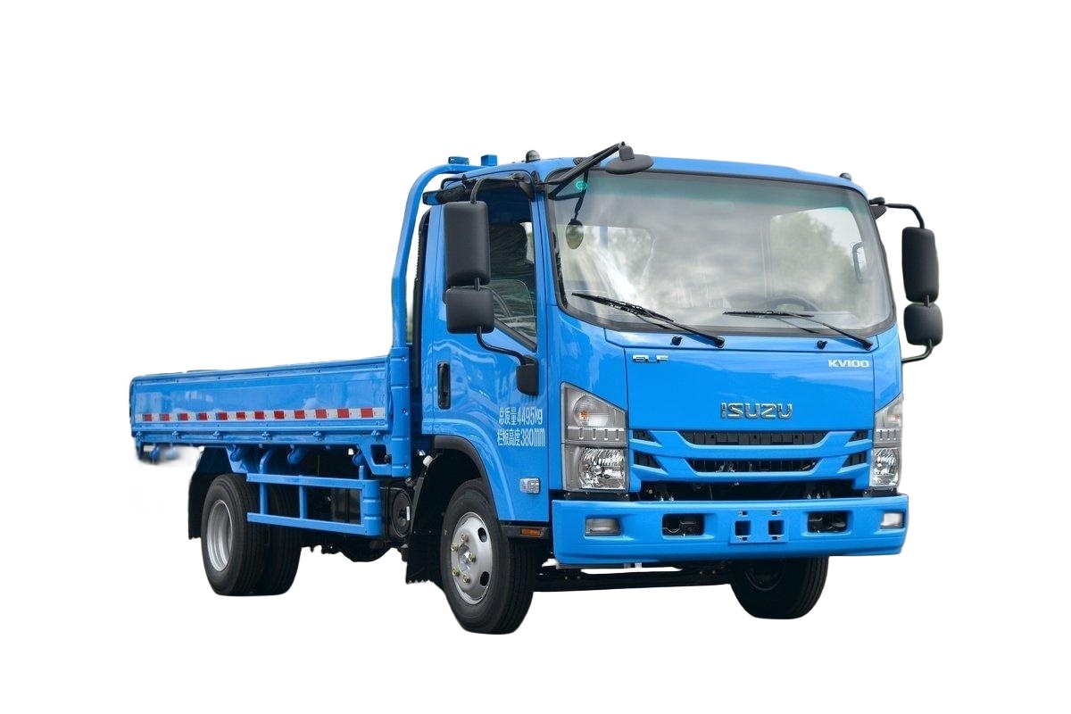 What is a Isuzu KV100 Flatbed cargo truck?