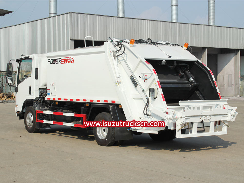 trash compactor truck