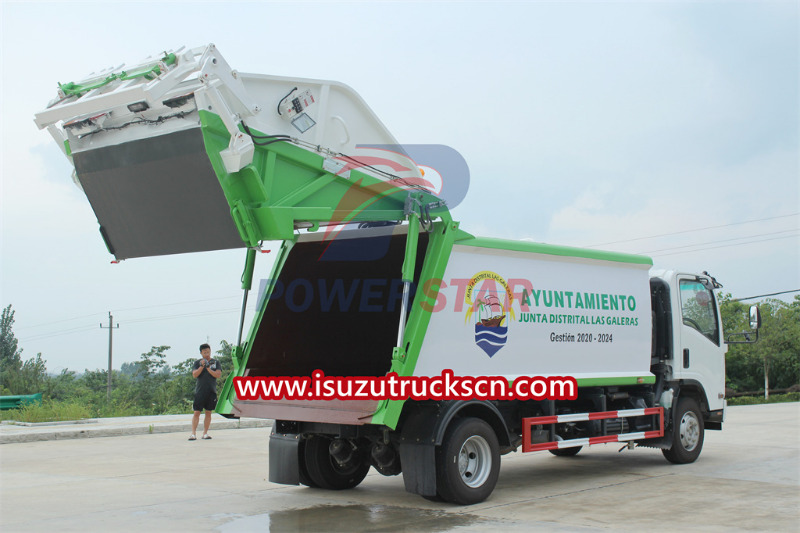 ISUZU ELF 10000L refuse compactor truck