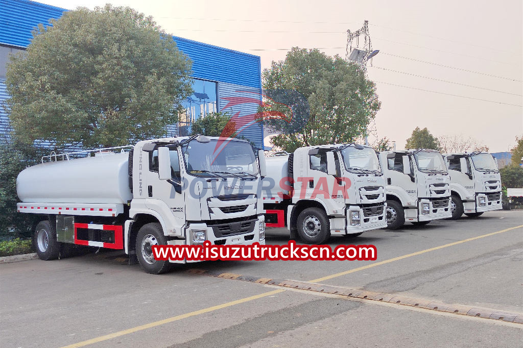 ISUZU GIGA 12000L drinking water tanker truck for sale