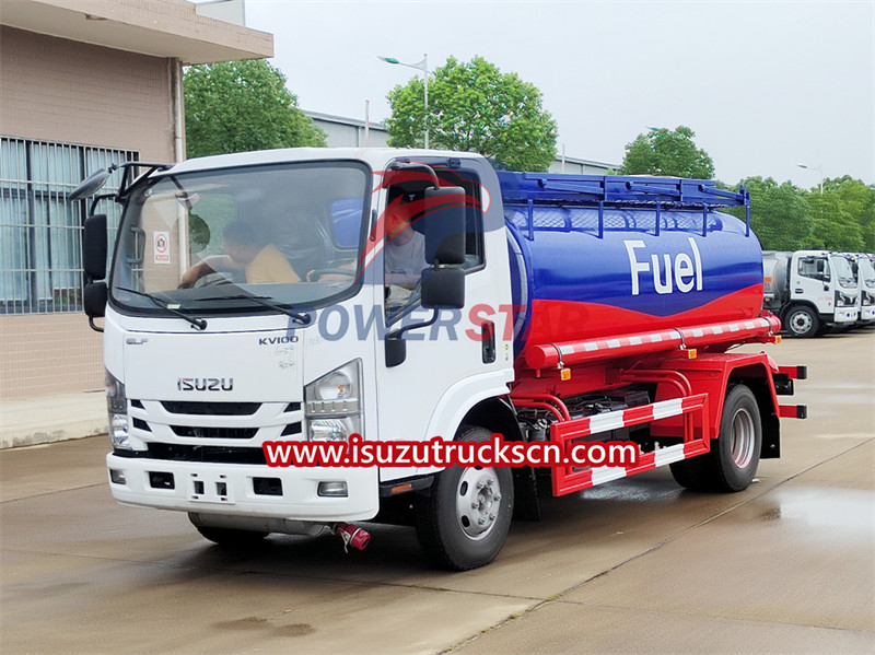 ISUZU NPR fuel tanker truck 6000Liters