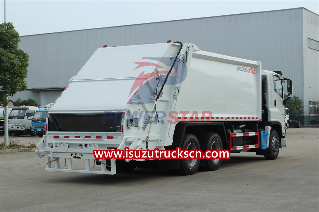 ISUZU GIGA 20cbm refuse compactor truck low price