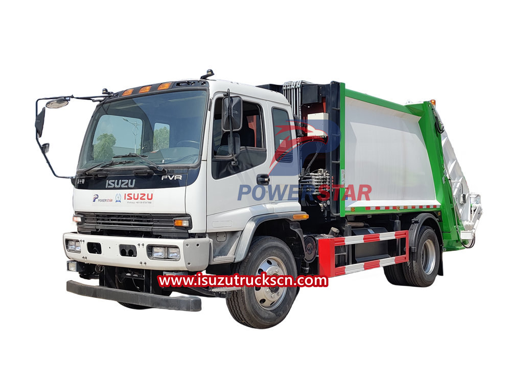 waste removal truck