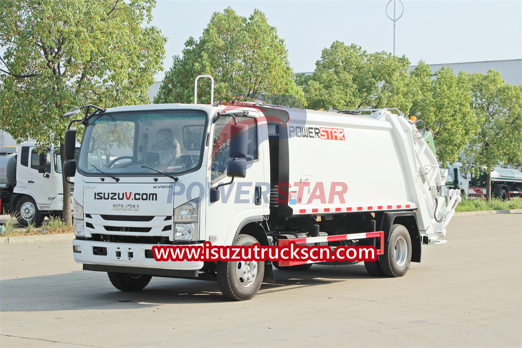 ISUZU NPR KV800 refuse compactor trucks