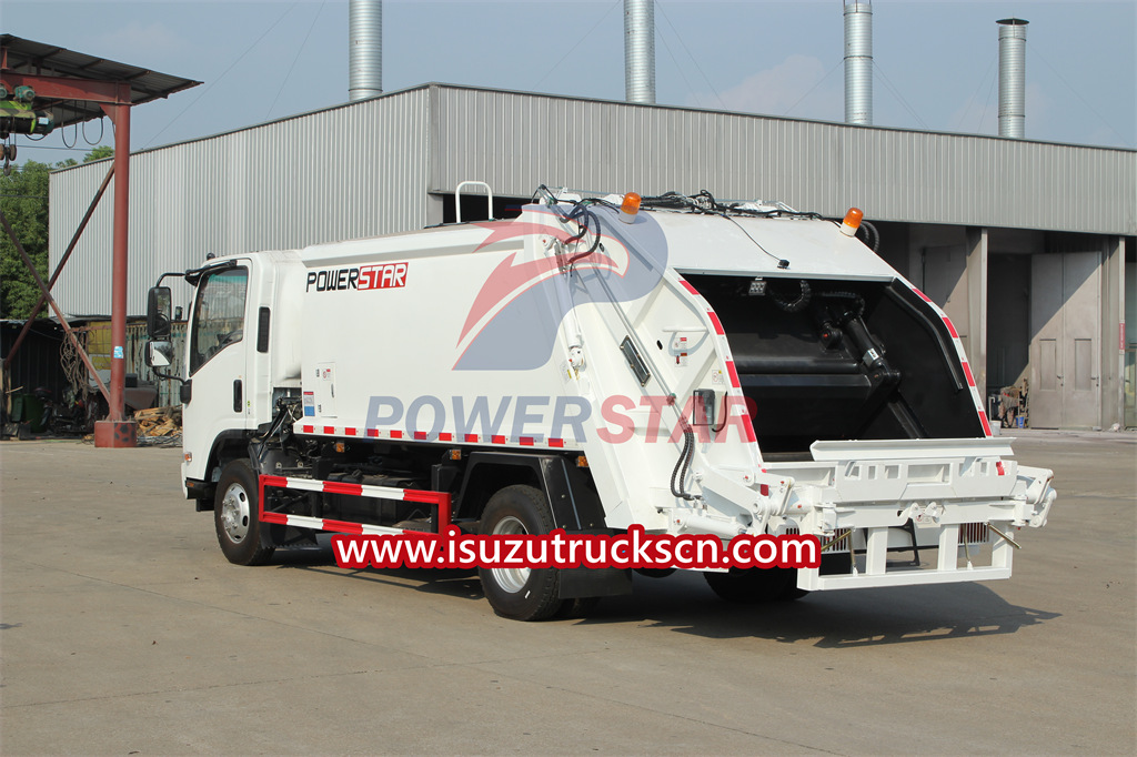 ISUZU NPR KV800 refuse compactor trucks