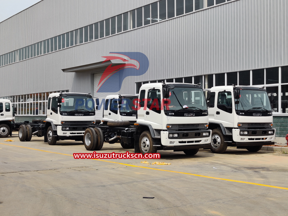 Refuse compactor truck Isuzu factory testing check list