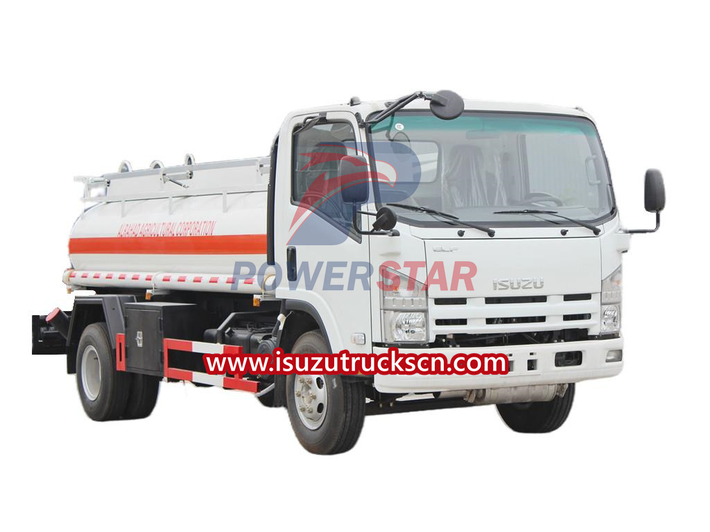 ISUZU NPR fuel tanker truck 5000Liters