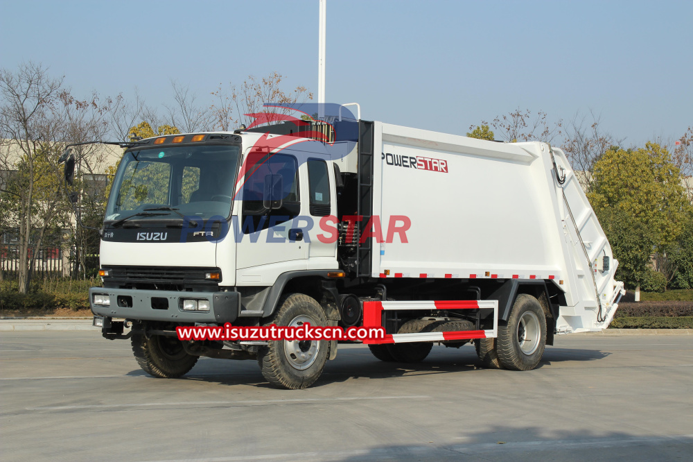 Refuse compactor truck Isuzu factory testing check list