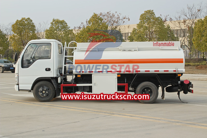 Isuzu fuel truck