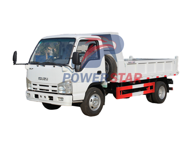 Isuzu garbage dumper truck