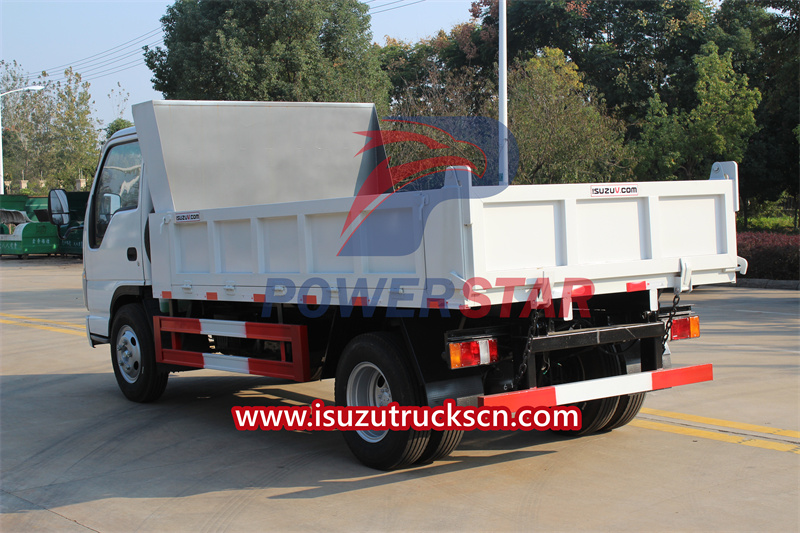 Isuzu garbage dumper truck