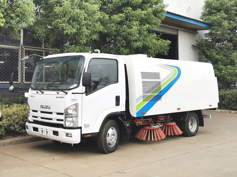 Turkey Highway Road Sweeper Truck Isuzu