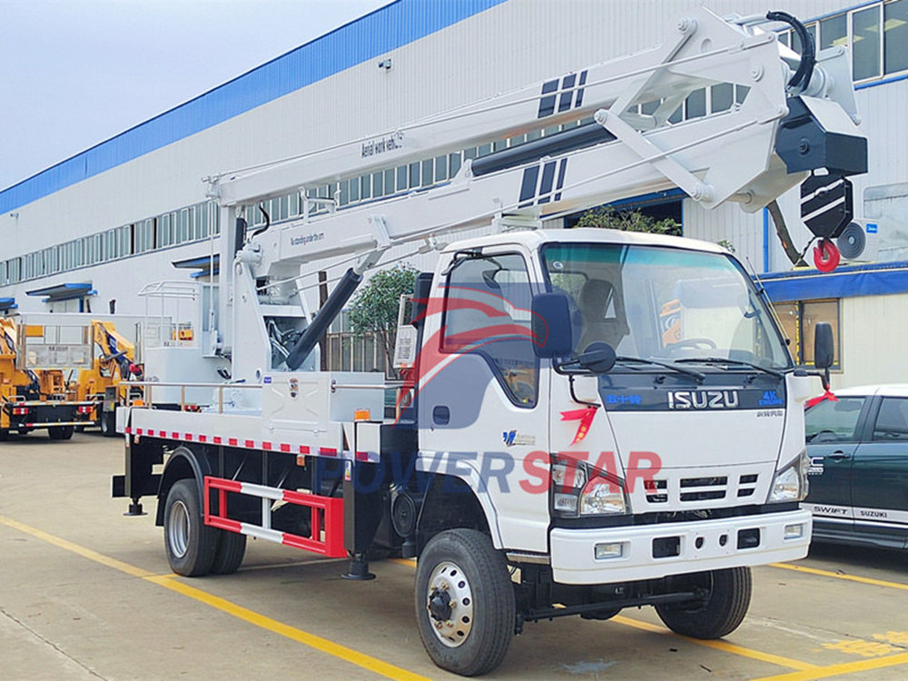 Isuzu man lifter truck