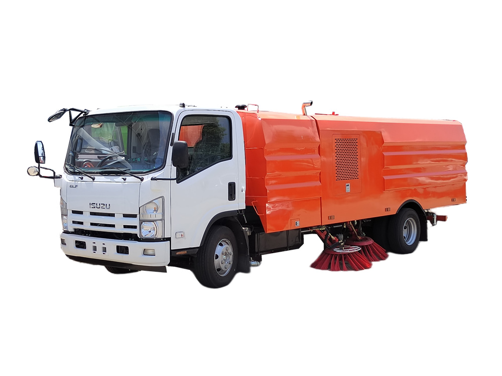 Vacuum Street Sweeper Isuzu