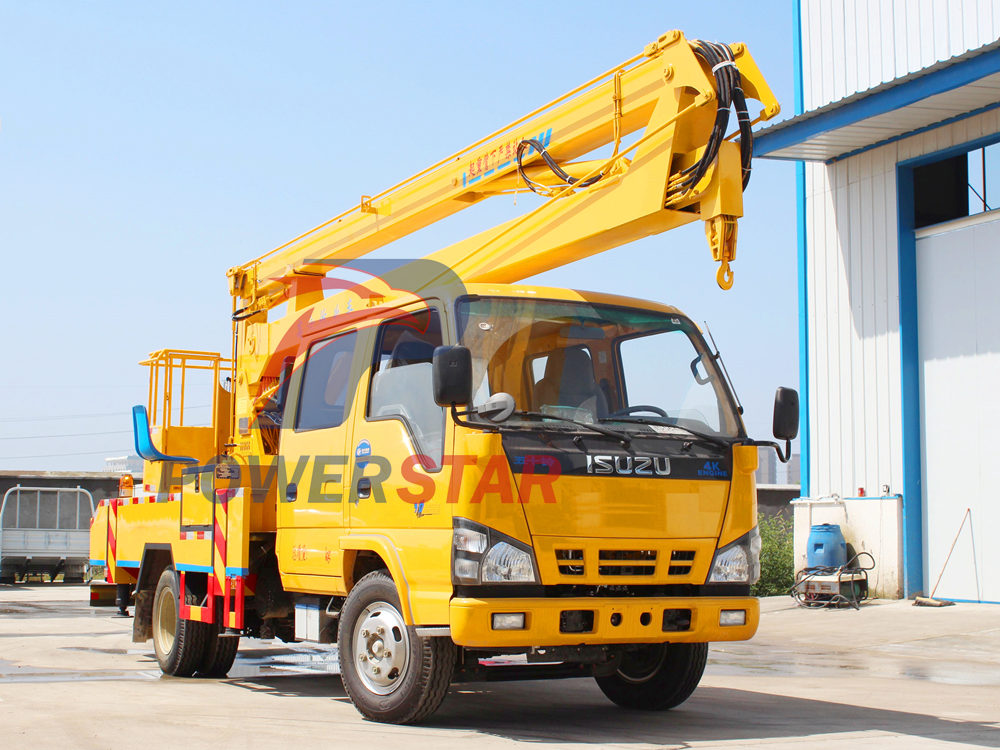 Isuzu man lifter truck