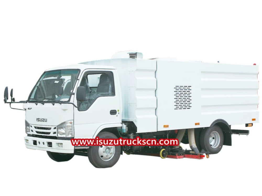 Pure vacuum sweeper truck Isuzu