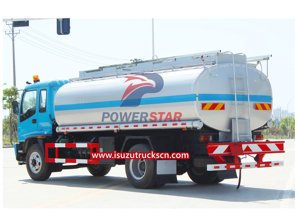 diesel bowser tank truck