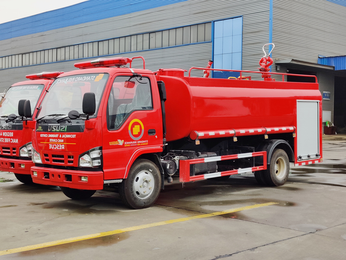 Philippines Water Rescue Fire Apparatus made by Isuzu