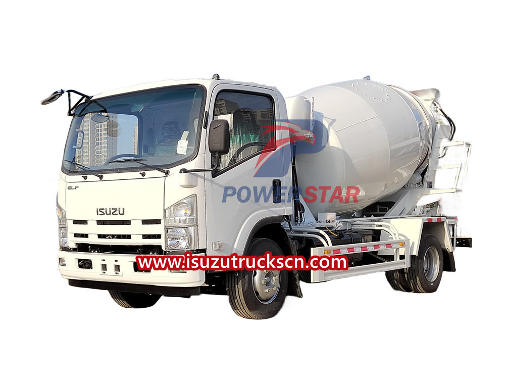 Concrete mixer truck