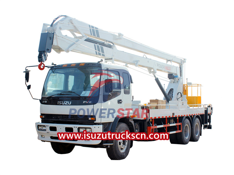 Isuzu 22m bucket truck