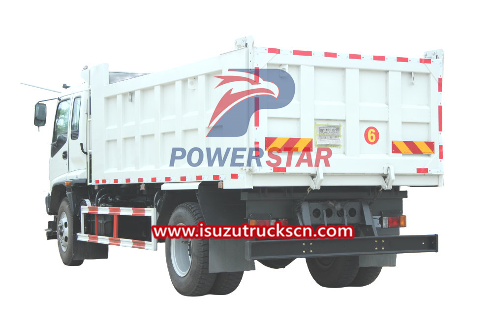 6HK1-TCH 300HP Isuzu FVR dump tipper trucks for philippines