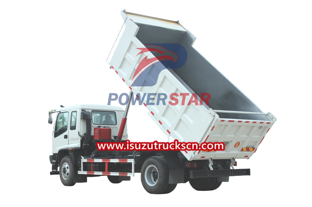 6HK1-TCH 300HP Isuzu FVR dump tipper trucks for philippines