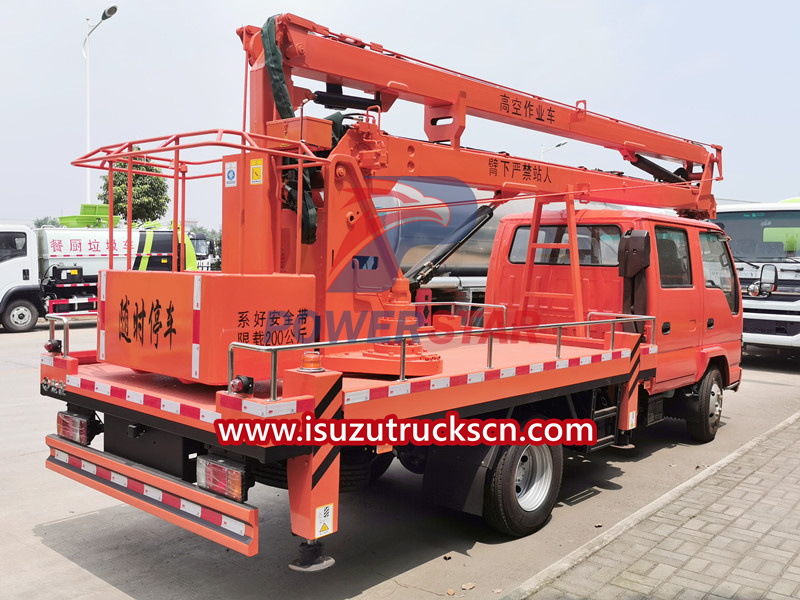 Aerial bucket truck Isuzu NKR