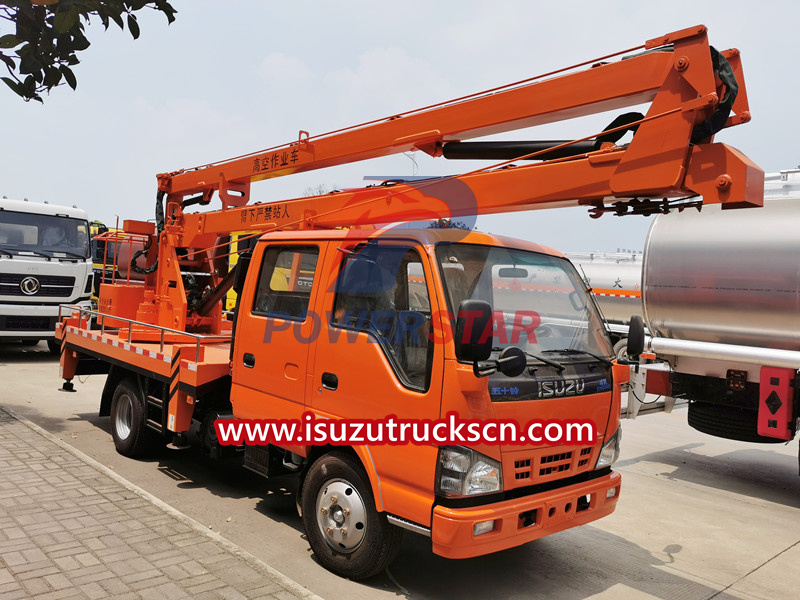 Aerial bucket truck Isuzu NKR