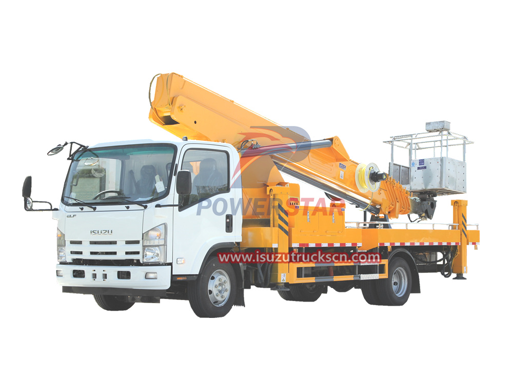 28M Isuzu NPR Bucket Manlift Truck