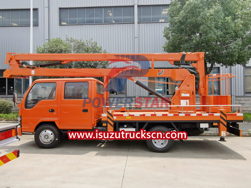 Aerial bucket truck Isuzu NKR