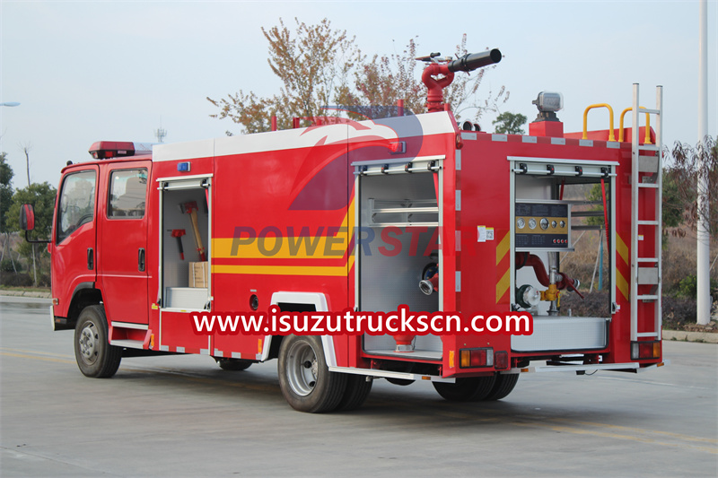 Isuzu fire engine ELF