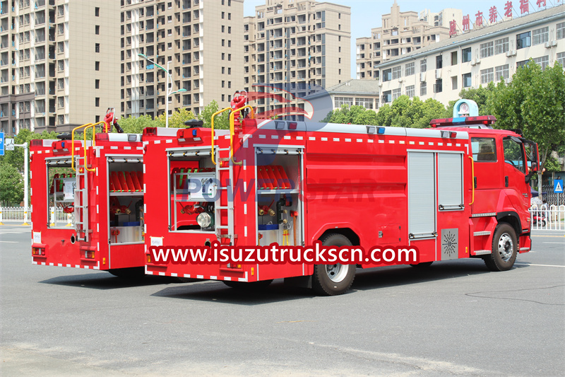 Isuzu fire engine