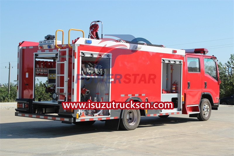 Isuzu fire tender NPR