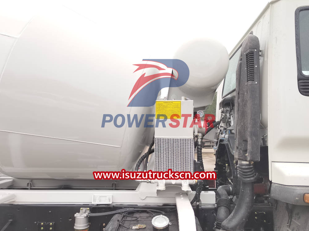 Philippines ISUZU FTR Concrete Transit Mixer Truck