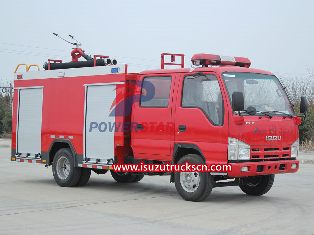 Isuzu fire engine