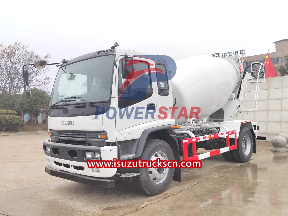 ISUZU FTR Concrete Transit Mixer Truck for Philippines