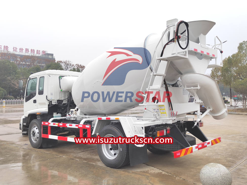 ISUZU FTR Concrete Transit Mixer Truck for Philippines