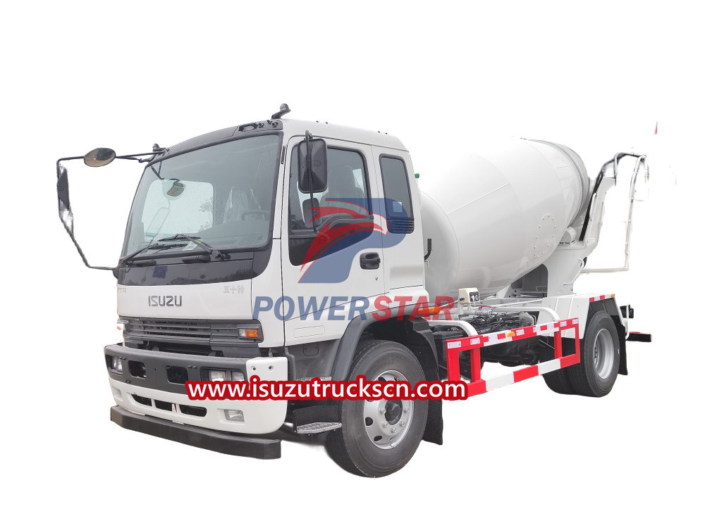 Philippines ISUZU FTR Concrete Transit Mixer Truck