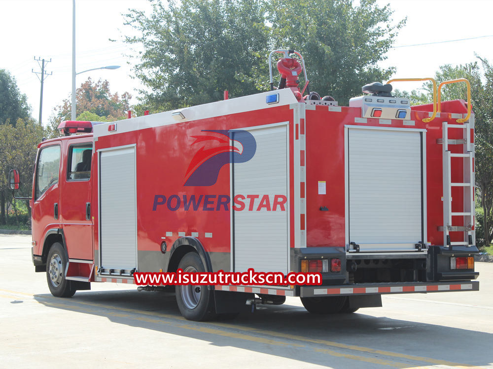 Isuzu fire tender