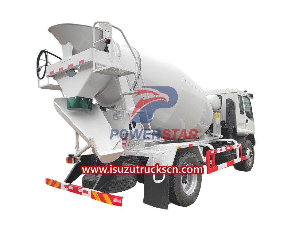 Philippines ISUZU FTR Concrete Transit Mixer Truck