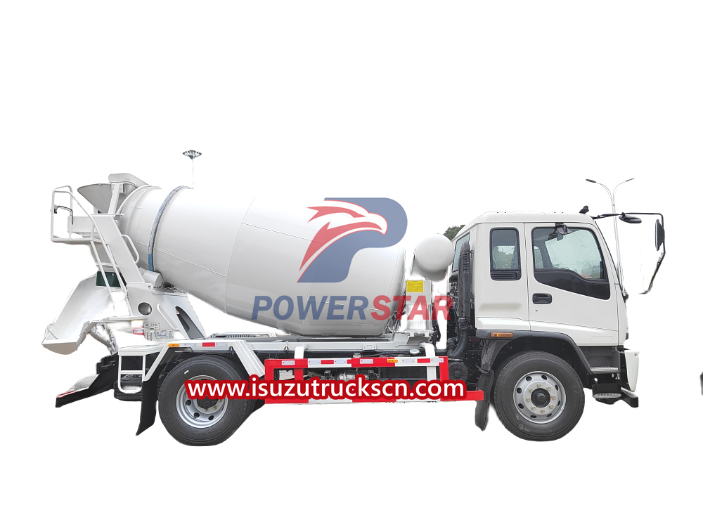 Philippines ISUZU FTR Concrete Transit Mixer Truck