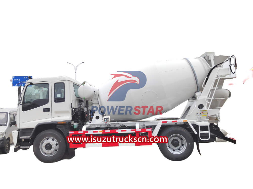 Philippines ISUZU FTR Concrete Transit Mixer Truck